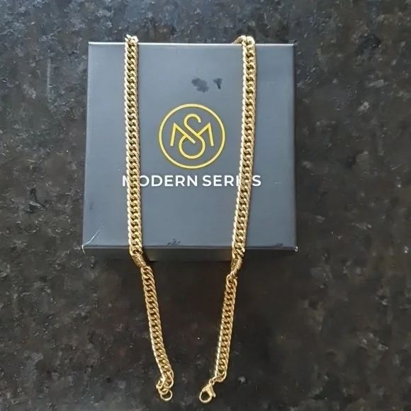 FIX FLAT LINK GOLDEN CHAIN by Modernseries - Picture 7 of 11
